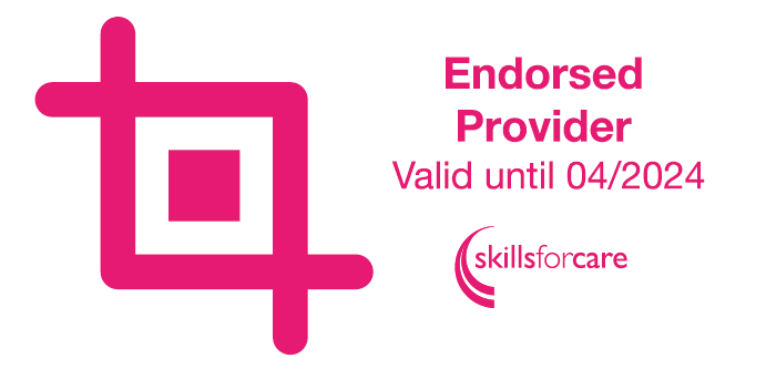 Skills for care endorsed provider logo 